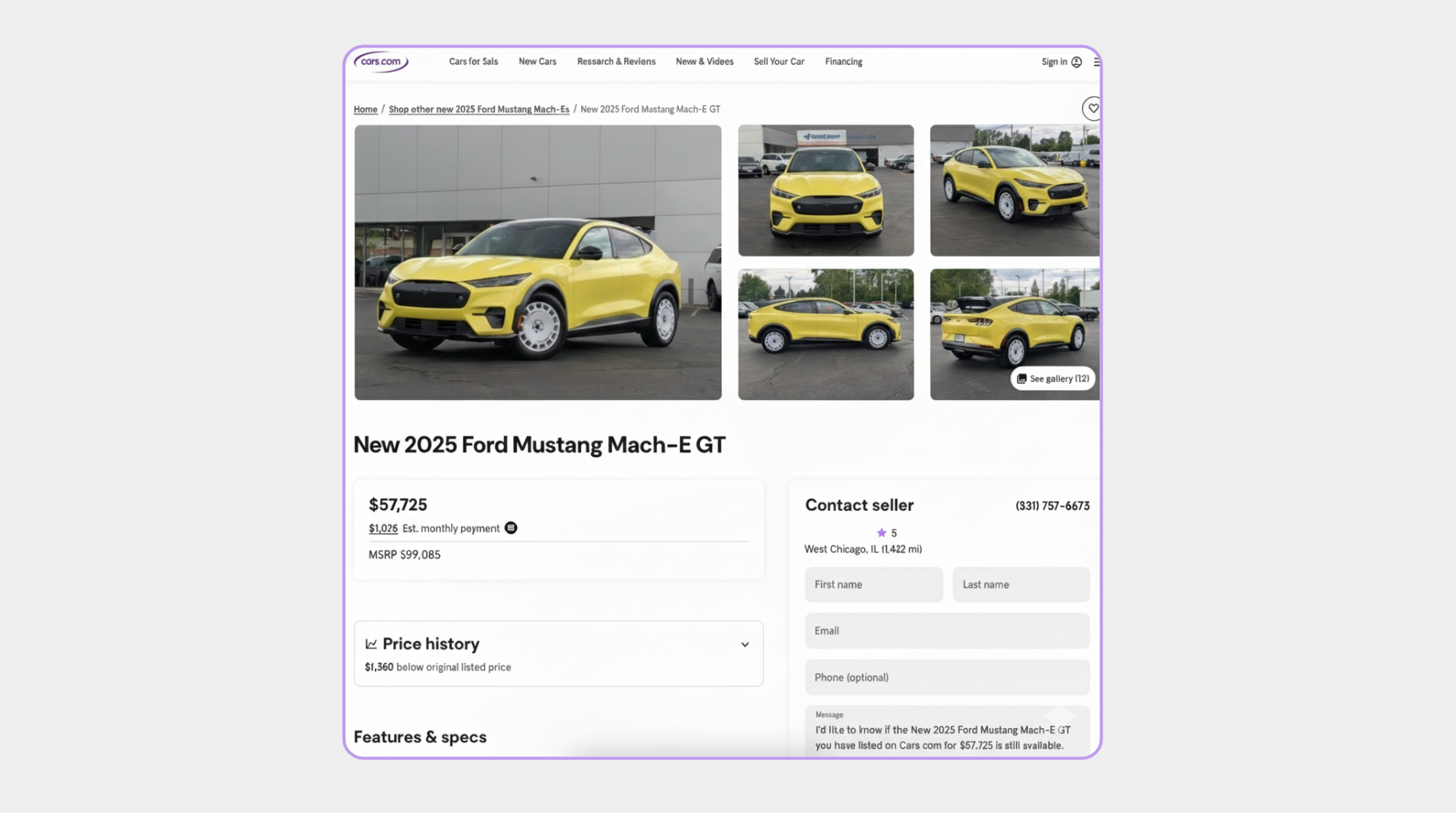Update A VDP  - Save and review your changes