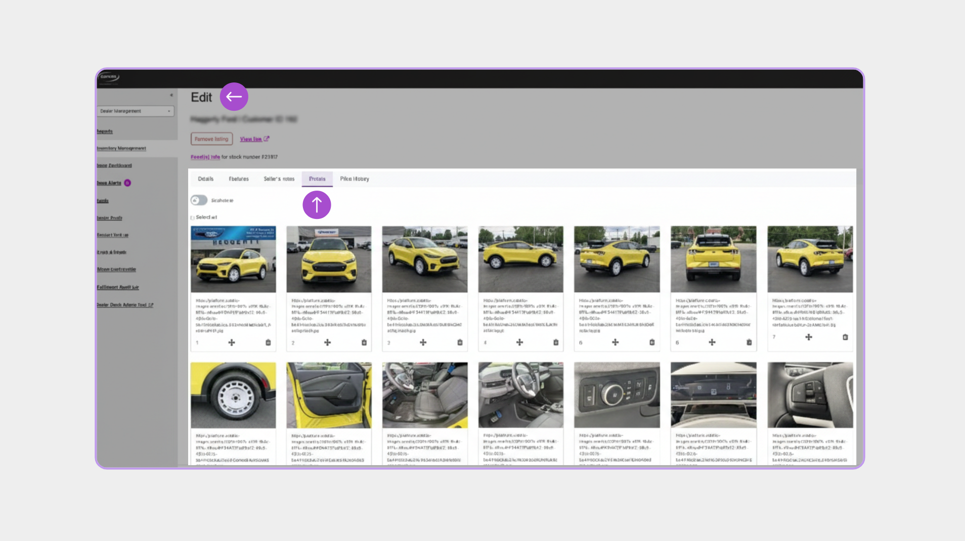 Update A VDP - Review vehicle photos