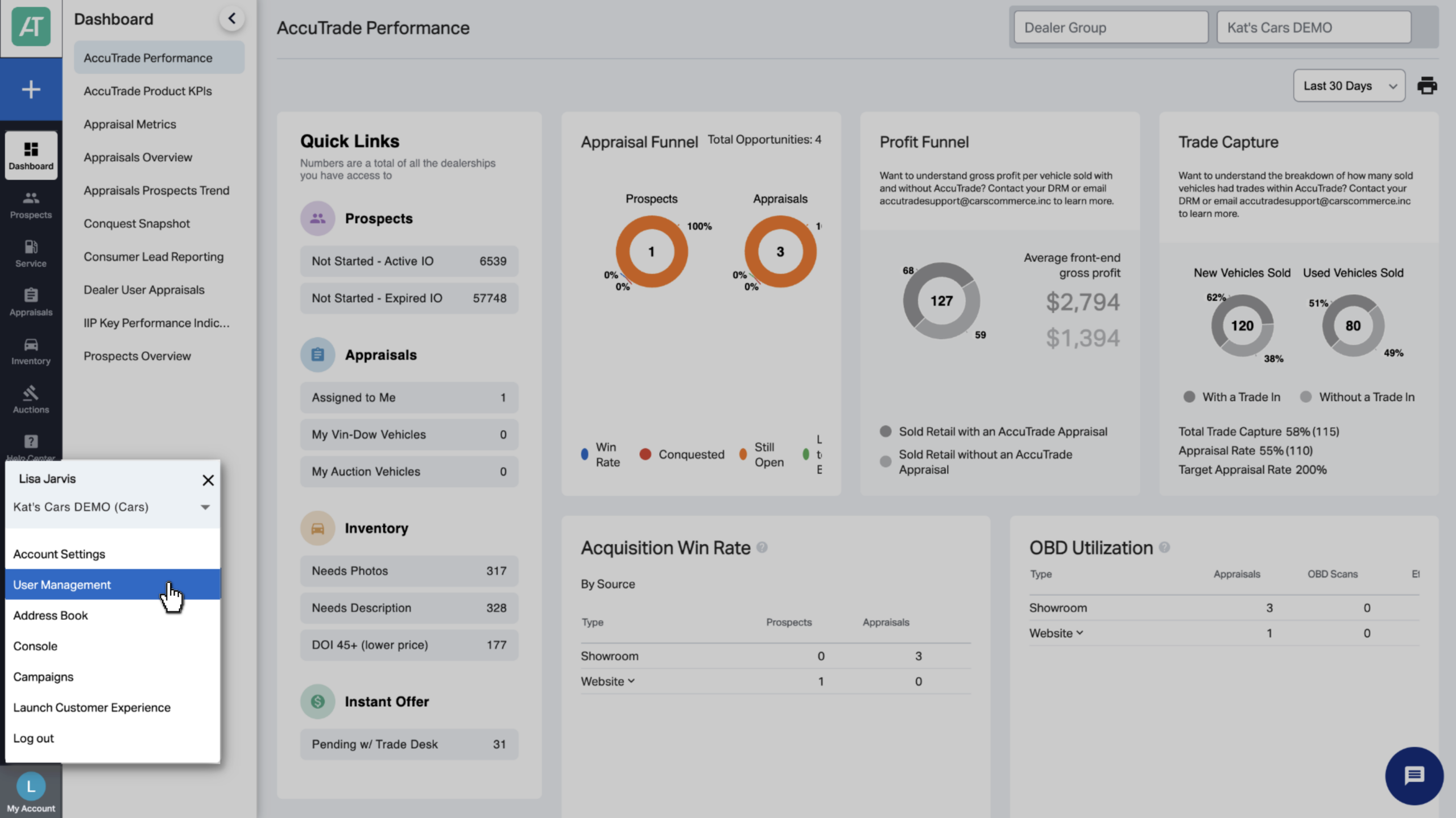 Access user management