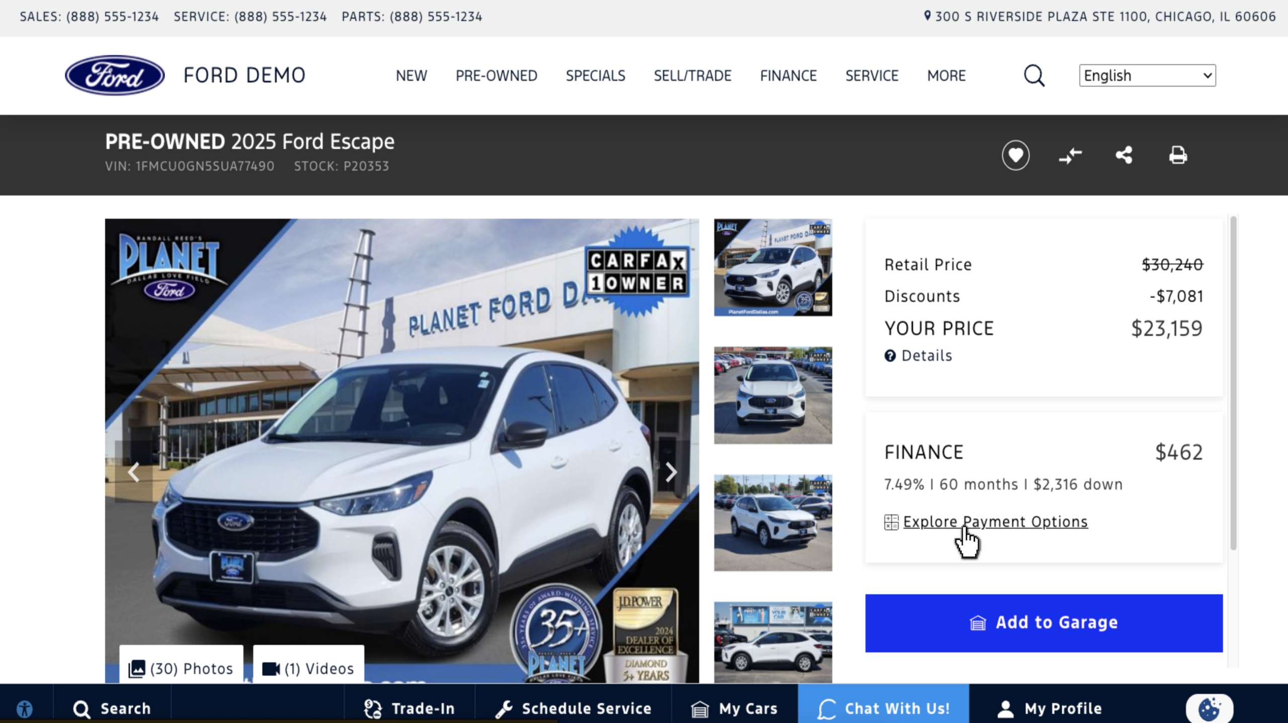 Online Shopper Explore payment options
