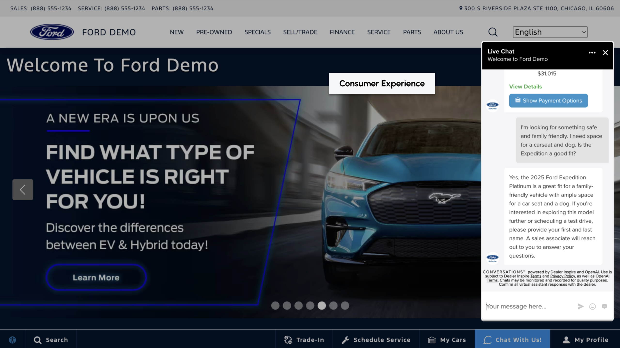 conversations Utilize AI-powered insights to help customers