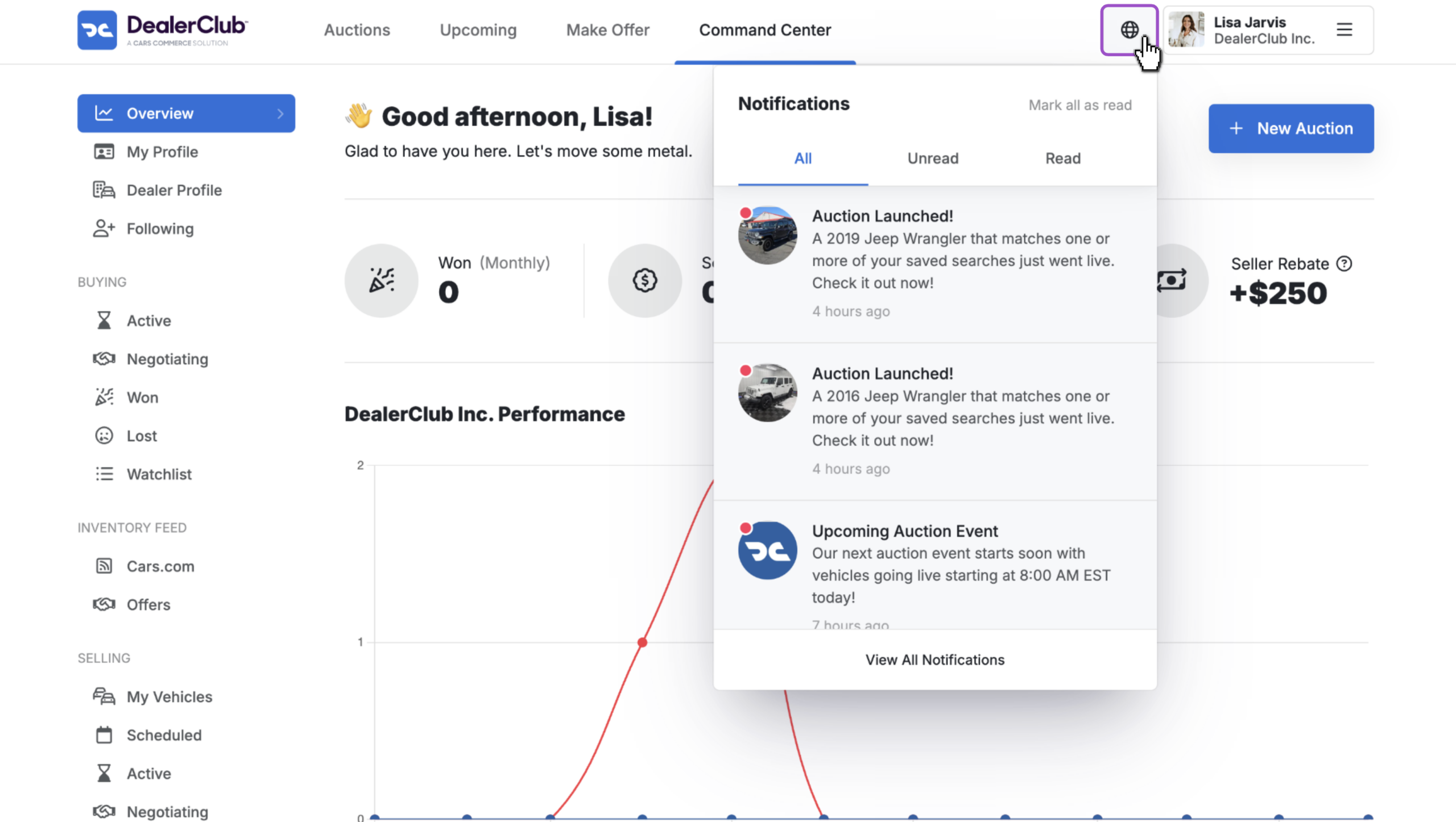 dealerClub View seller responses