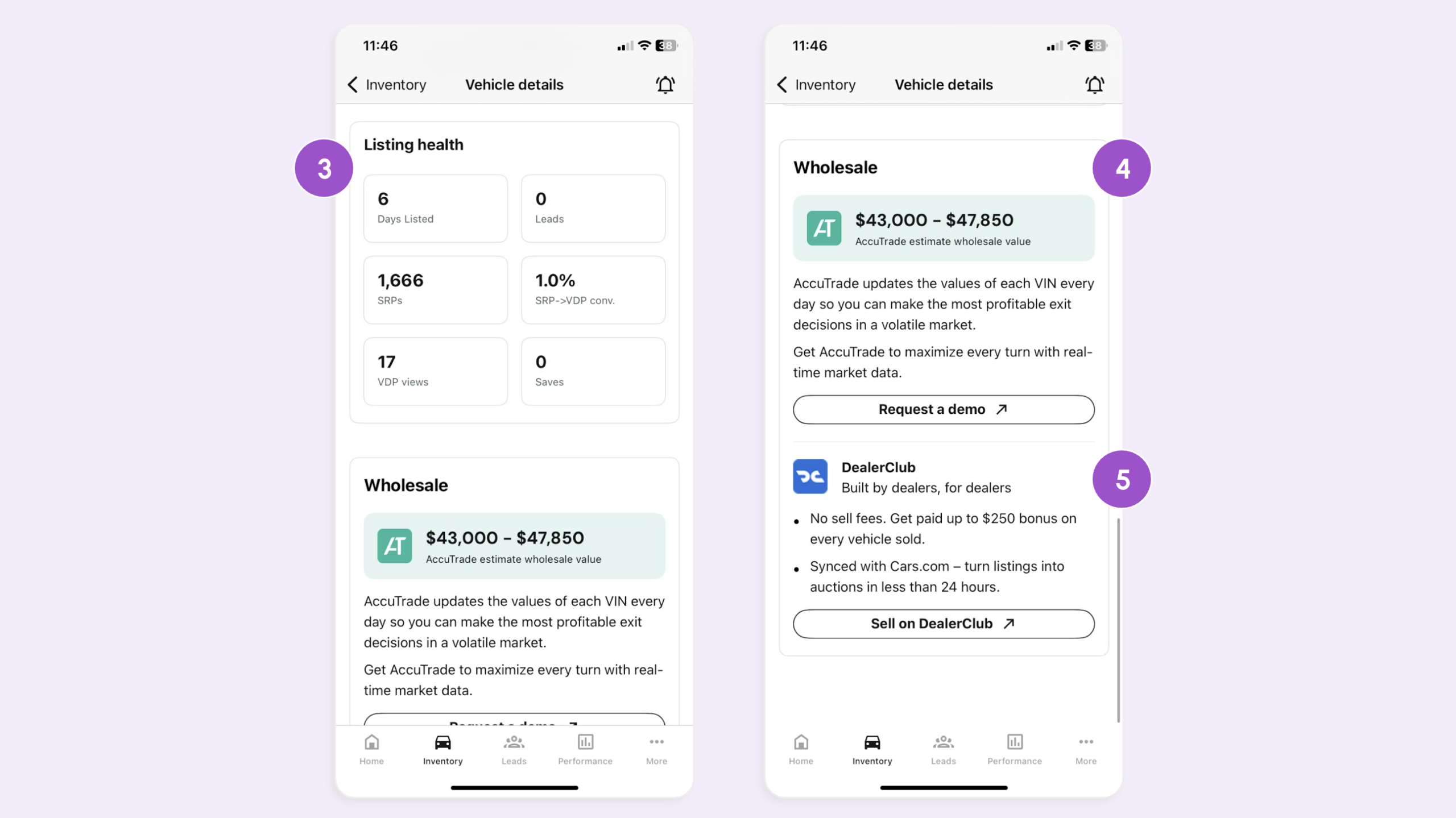 Dealer app