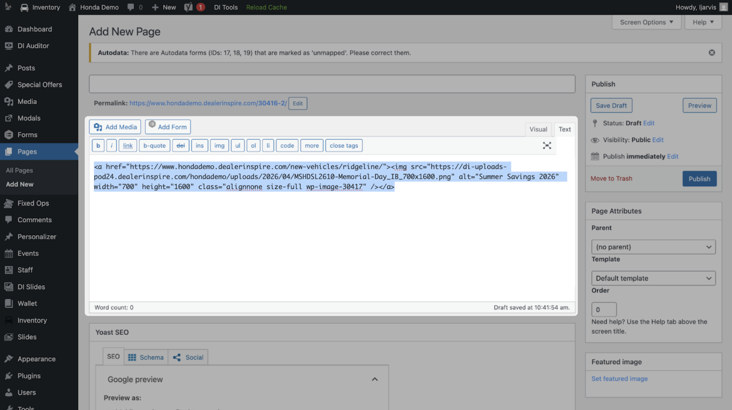 html code