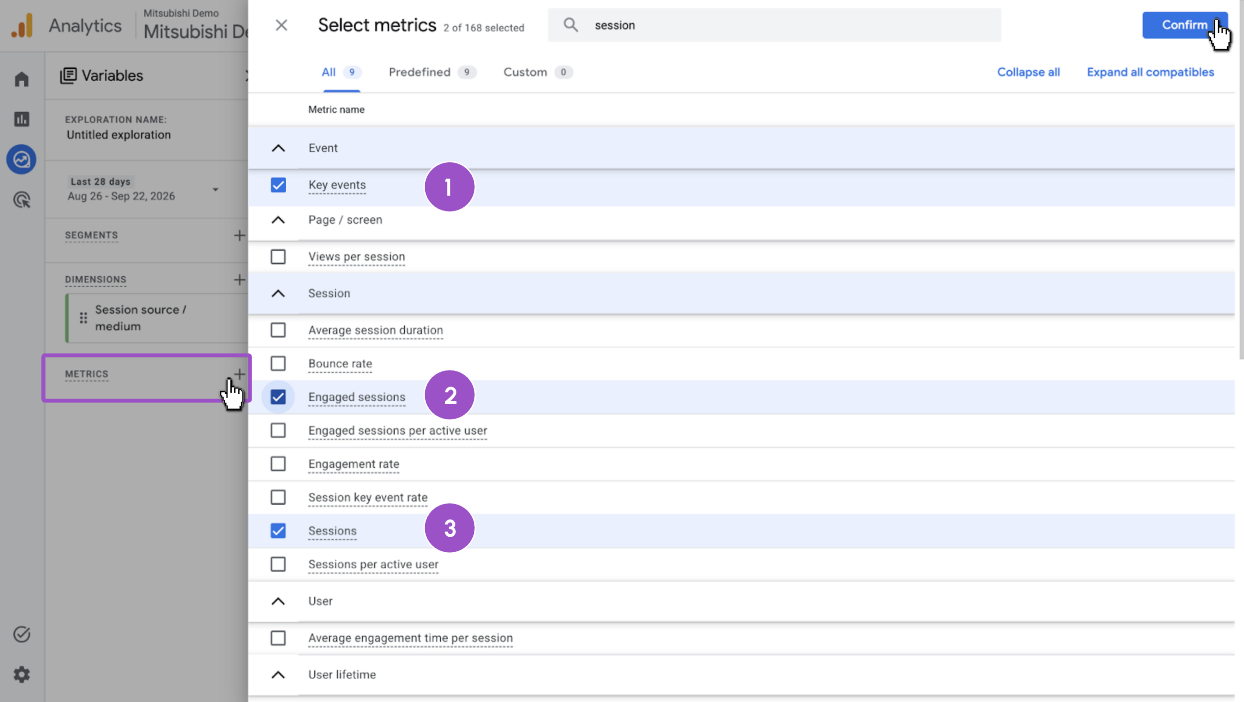 Add metrics
